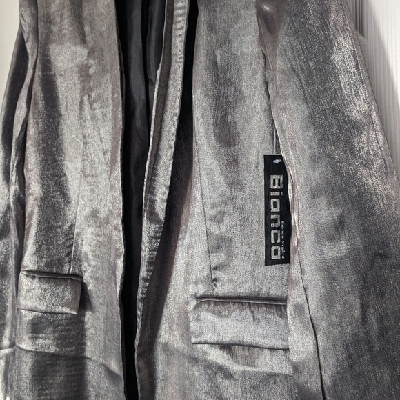 Gunmetal women blazer Bianca Nygard, size M, new - Picture 7 of 8
